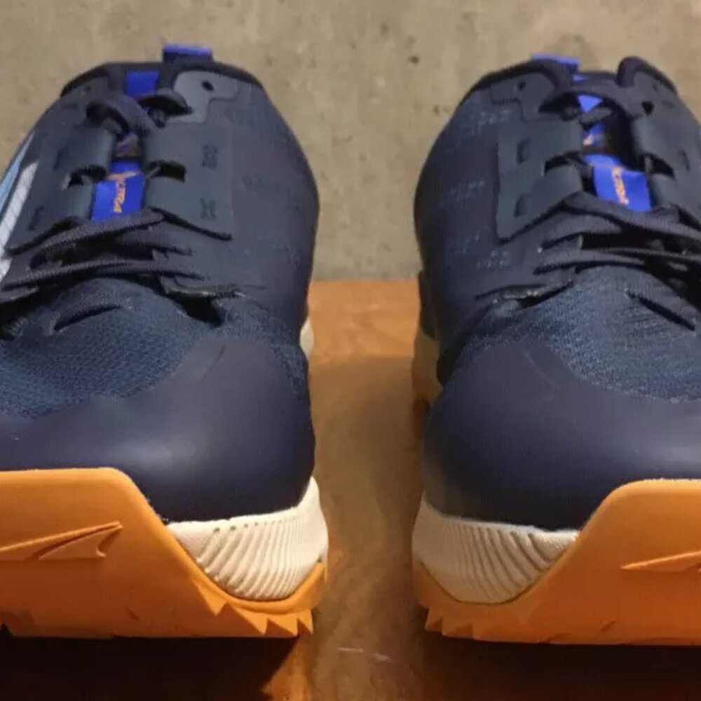 ALTRA LONE PEAK 7 Mens Trail Running Shoes Size 12.5 NAVY NO BOX EUC